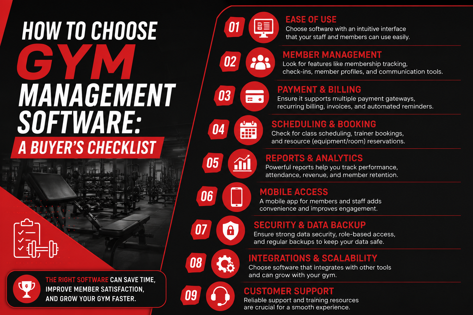 How to choose gym management software
