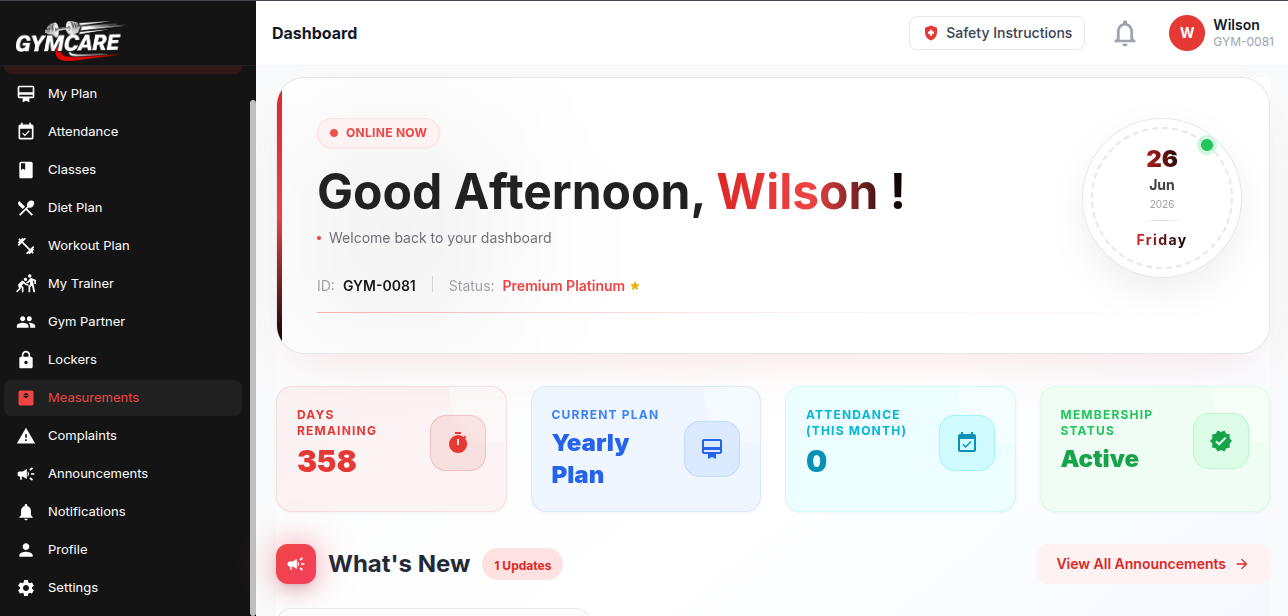 Owner Dashboard
